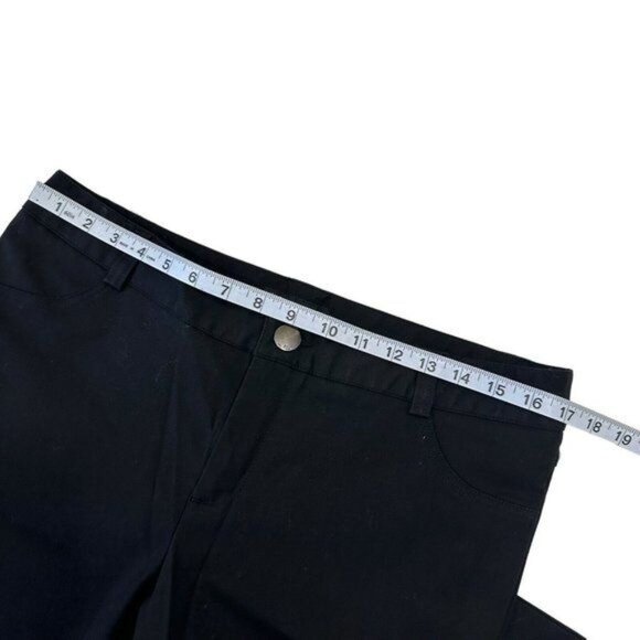 INC International Concepts Women SZ 12 Black Slim Leg Business Casual Dress Pant - Picture 5 of 10